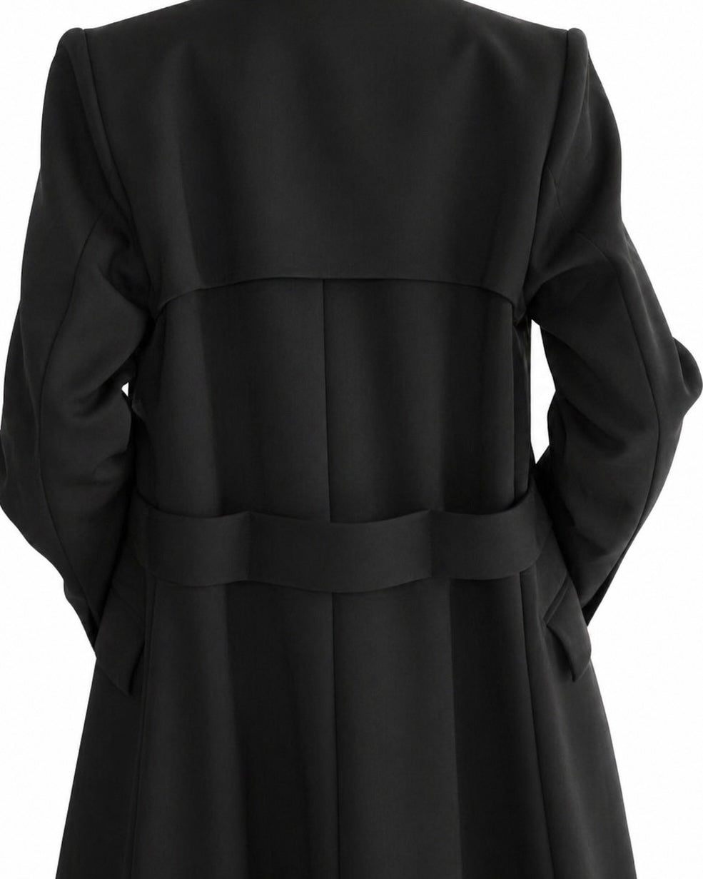 Dark Green Blazer Abaya